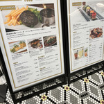 ビストロカフェ レディース&ジェントルメン - メニュー看板