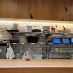 とんかつ檍 - 厨房