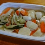 けろけろキッチン - かぶのインドネシア風ピクルス