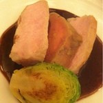 オー・プロヴァンソー - フランス産仔牛のローストとフォアグラのコンフィ　ロッシーニ好み