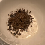 カンテサンス - リオレ(ライスプディング)、岩茶のシャーベット