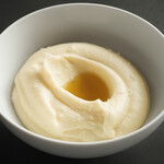 Baron mashed potatoes in olive oil