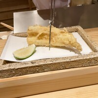 日本橋 蕎ノ字 - 韓国の穴子 ライム