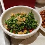 海底撈火鍋 - 調味料のアップ