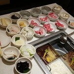 海底撈火鍋 - 肉以外は少しまとめました
