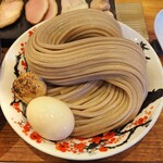 中華蕎麦 沙羅善 - 濃厚豚骨魚介つけめんの特盛麺