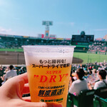 阪神甲子園球場 - 球場で飲むビールは最高に旨い♡