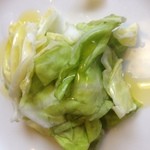 アンジェロ - 前菜のキャベツwithオリーブオイル＆ビネガー