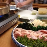 割烹 やました - 13.4花山椒鍋