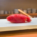 東麻布 天本 - まぐろ漬け