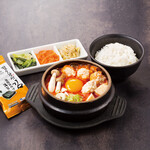 東京純豆腐 - ディナーセット/ふわふわ鶏団子スンドゥブ