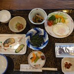 山田旅館 - 朝ごはん。