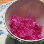 Saucer - お口の中を一度リセット。