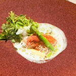 レストランひらまつ 広尾 - リ・ド・ヴォー　セップ茸とジロール茸　焦がし洋葱