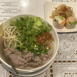 ニャットタン アジアンレストラン - ランチ 牛肉フォー （pho bo）　９５０円　(2022/09)
