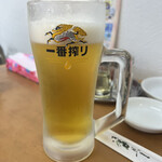 金春 - 生ビール キリン一番搾り 528円