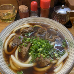 肉うどん ふじ岡 - 