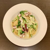 Osteria Ta-mia - たこと緑野菜のペペロンチーノスパゲティ ¥950