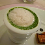 エタンセール カワモト - 【オードブル】（ほうれん草のムース）