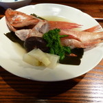 和や　てらさわ - 喜知次の○スープ煮。