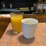 CHEZ SAKAI - オレンジジュース、梅茶