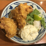 Marugame Seimen - タル鶏天ぶっかけ（690円）