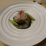懐石料理 桝田 - 蒸し鮑