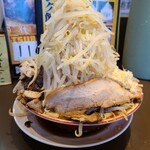 燕三条ラーメン ガッツリ軒 - TSUBA二郎1100円