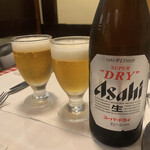 ル・マルカッサン - 瓶ビール中瓶　税込800円 これを2本飲みました