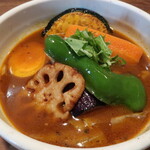 奥芝商店 - 野菜カレー（＋蓮根）