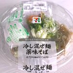 セブンイレブン - 冷し混ぜ麺薬味そば￥470　2022.9.13