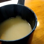 手打そば処 飯綱 - 蕎麦湯