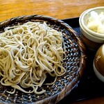 手打そば処 飯綱 - 十割り　ざるそば