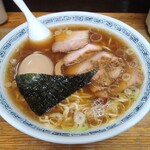 中華そば つけ麺 甲斐 - 「味玉チャーシュー麺」1050円