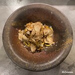 カーサ・デル・チーボ - 猪肉のサルシッシャとヤマドリ茸とサマートリュフのキタッラ