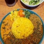 Dracaena curry - ドラセナカレー ドリンク&サラダ付き　1200円