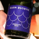 フランス料理 エステール by アラン・デュカス - 「七賢」のスパークリング日本酒（アランデュカスバージョン）
