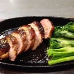 味どん - 鴨ステーキ定食  1,000円  肉厚！柔らか！ジューシー！