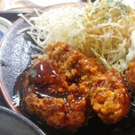 Ouchi Gohan Suzu Noya - ふわふわハンバーグの断面