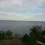 シーサイドホテル - 部屋から野付半島方面