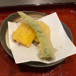 蕎麦と料理 あふひ - 天麩羅