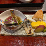 蕎麦と料理 あふひ - 鰹タタキとおばんざい