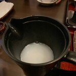 蕎麦と料理 あふひ - 別仕立ての蕎麦湯