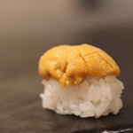 すし大 - 礼文のムラサキウニ