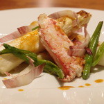 リストランテ ペガソ - Apr, 2013　オランダのホワイトアスパラと釧路の毛蟹
      