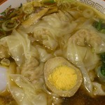 広州市場 新宿東口店 - 雲呑麺醤油味