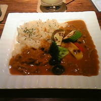 鉄板ダイニング 芳 - ヘルシーラムカレーランチ950円