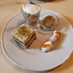 トラットリア イル ピスタッキオ - デザート盛り合わせ