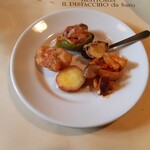 トラットリア イル ピスタッキオ - 農家さんの前菜盛り合わせ