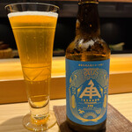 こま田 - 先ずは伊勢の地ビールで一献